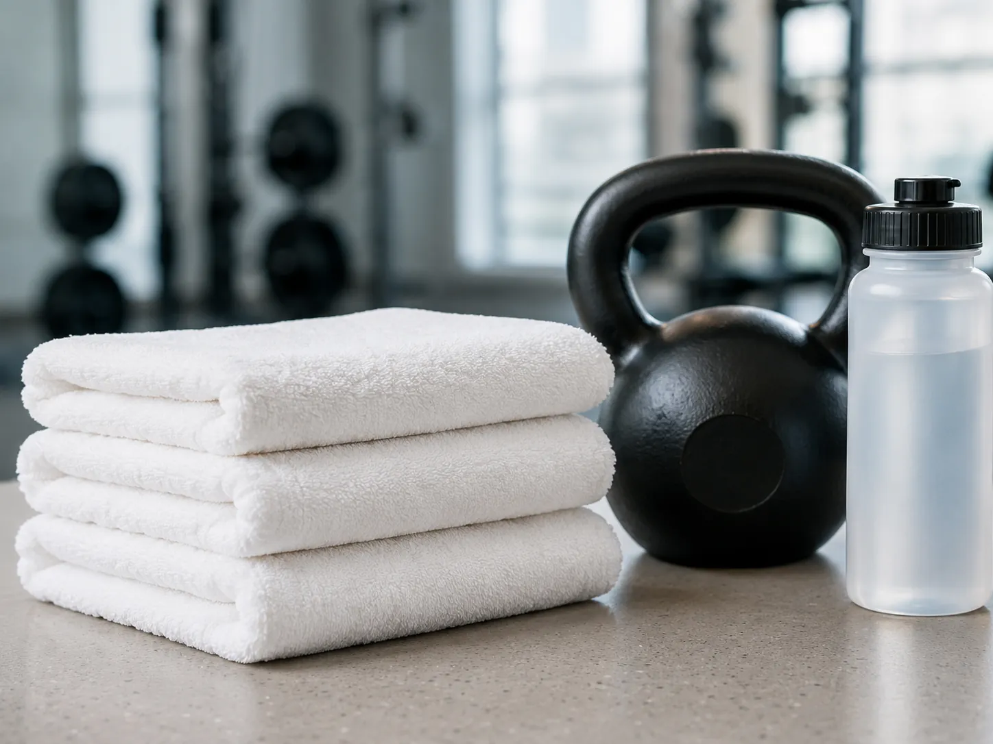 Fresh Clean Gym Health Club Towels