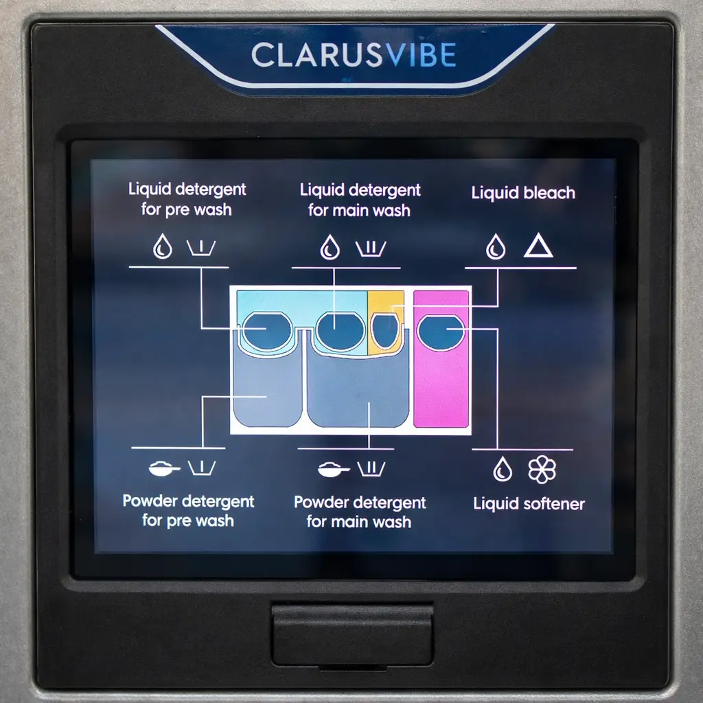 Fresh & Clean Modern Washer Interface