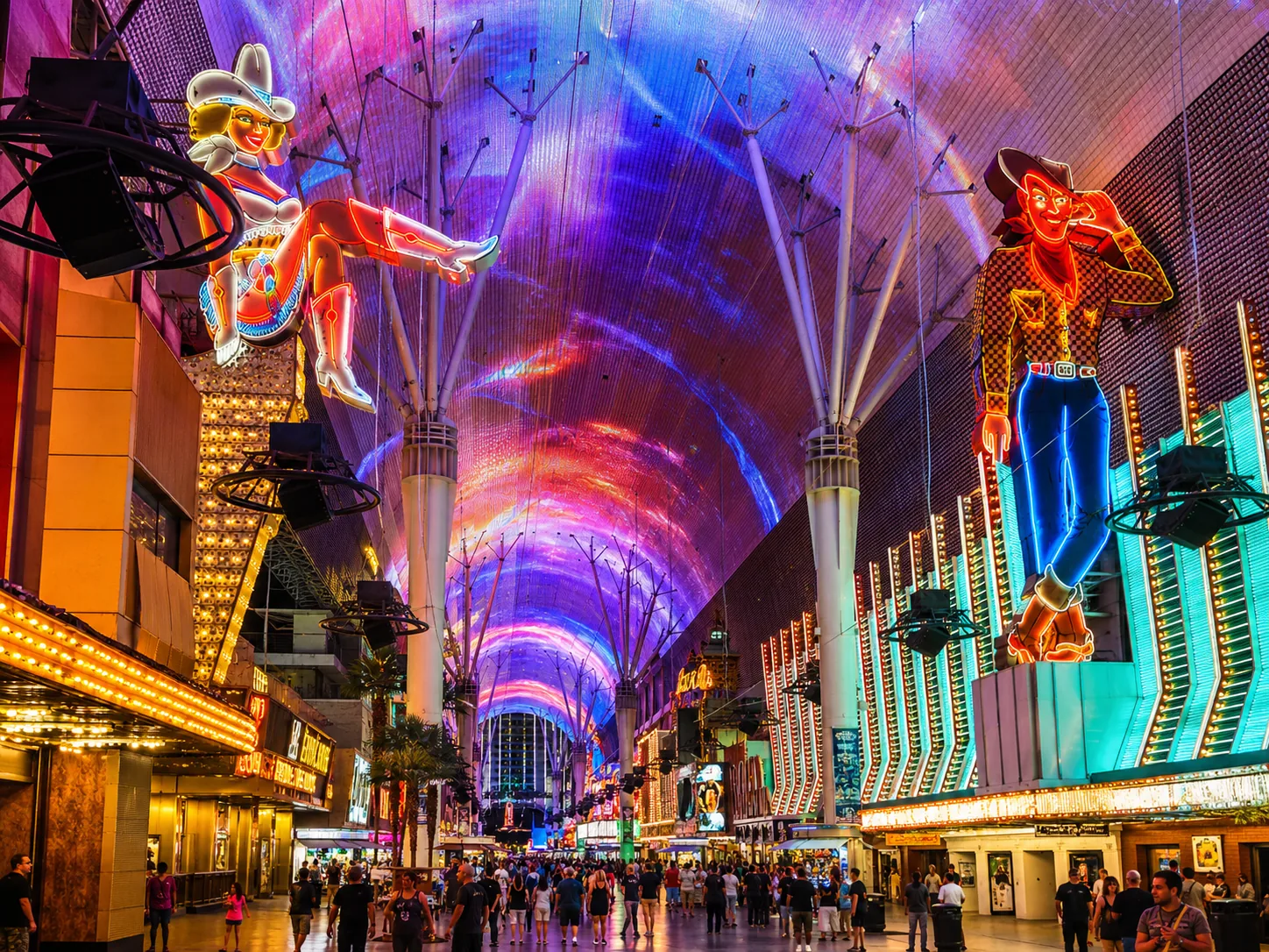 Fremont Street Experience Downtown Las Vegas Nevada