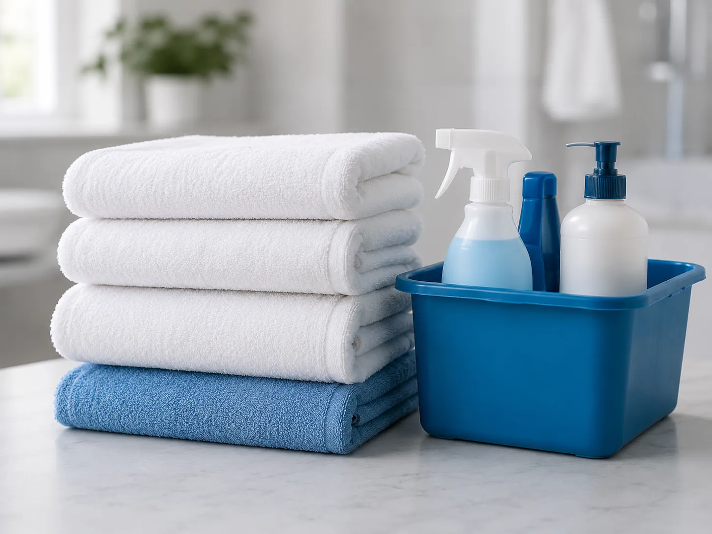 Fresh Clean Housekeeping Maid Service Linens