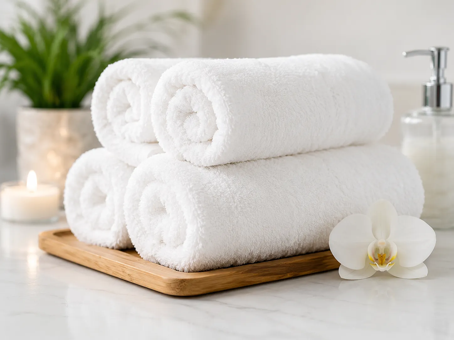 Fresh Clean Salon Spa Towels